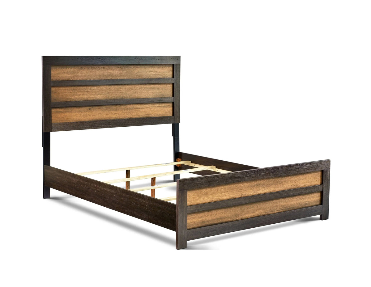 Dewcrest Queen Panel Bed Caramel And Licorice 4PC Set - SET4PC223451Q Pie's Variety Store