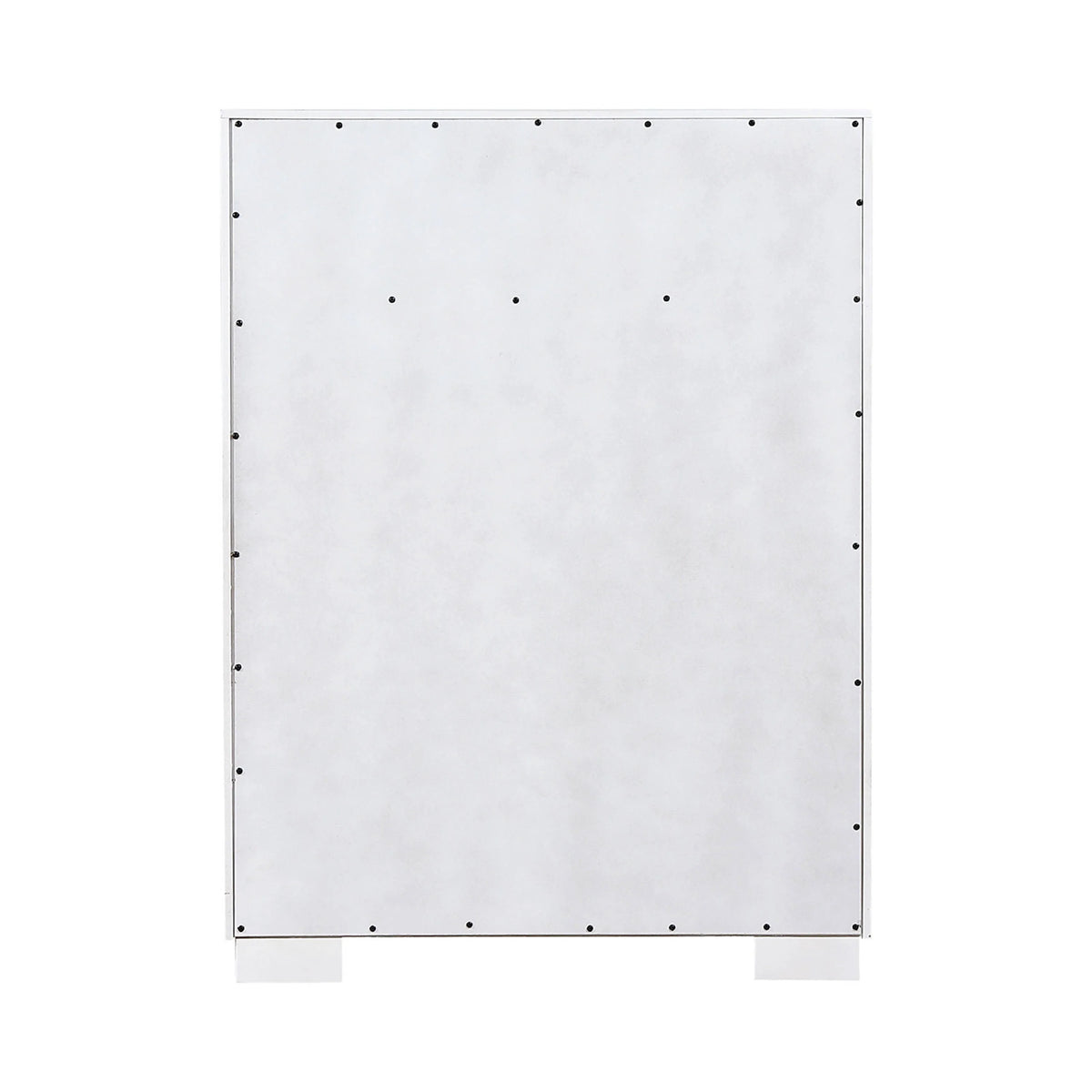 Jessica 5-Drawer Chest White - 202995 Pie's Variety Store