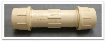 CPVC Compression Coupling (Hot) MEGA