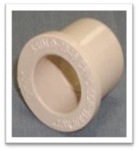 CPVC Reducing Bushing 3/4 X 1/2 (Hot) MEGA