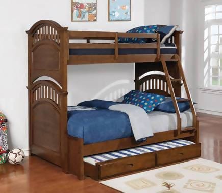 Halsted Twin Over Full Bunk Bed Walnut - 461080 A-Z Store Nadia