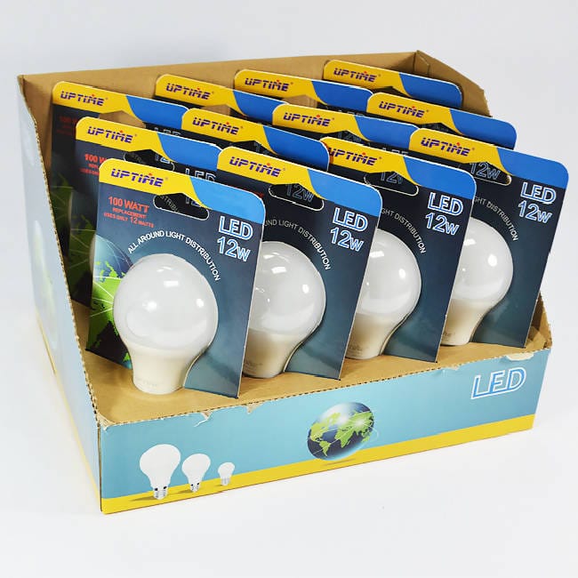 Bulk buy - 12 Pcs per Case - LED BULB 12W (100W) E27 DAYLIGHT Mega Bulk Buys