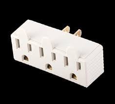 Fulgore 3 Outlet Grounding Multi- Contact Wall Plug
