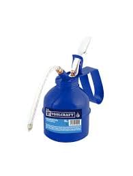 Toolcraft Brass Nozzle 16oz Flexible Stainless Steel Spout Oil Pump Canister. Ideal for Lubricating Machinery