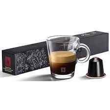 Nespresso Buenos Aires Lungo Coffee Capsules is a fragrant and balanced blend of washed Colombian Arabica that adds delicate fruit acidity and lightly fried Ugandan Robusta that adds malty cereals and sweet notes of popcorn to the mix - NESC-135-0296 Pie's Variety Store