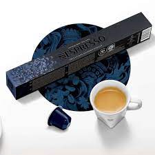 Nespresso Buenos Aires Lungo Coffee Capsules is a fragrant and balanced blend of washed Colombian Arabica that adds delicate fruit acidity and lightly fried Ugandan Robusta that adds malty cereals and sweet notes of popcorn to the mix - NESC-135-0296 Pie's Variety Store