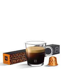 Nespresso Buenos Aires Lungo Coffee Capsules is a fragrant and balanced blend of washed Colombian Arabica that adds delicate fruit acidity and lightly fried Ugandan Robusta that adds malty cereals and sweet notes of popcorn to the mix - NESC-135-0296 Pie's Variety Store