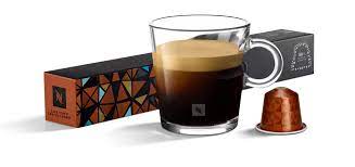 Nespresso Buenos Aires Lungo Coffee Capsules is a fragrant and balanced blend of washed Colombian Arabica that adds delicate fruit acidity and lightly fried Ugandan Robusta that adds malty cereals and sweet notes of popcorn to the mix - NESC-135-0296 Pie's Variety Store