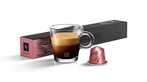 Nespresso Buenos Aires Lungo Coffee Capsules is a fragrant and balanced blend of washed Colombian Arabica that adds delicate fruit acidity and lightly fried Ugandan Robusta that adds malty cereals and sweet notes of popcorn to the mix - NESC-135-0296 Pie's Variety Store