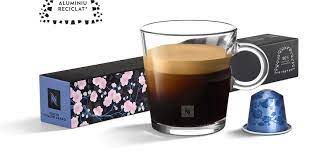 Nespresso Buenos Aires Lungo Coffee Capsules is a fragrant and balanced blend of washed Colombian Arabica that adds delicate fruit acidity and lightly fried Ugandan Robusta that adds malty cereals and sweet notes of popcorn to the mix - NESC-135-0296 Pie's Variety Store