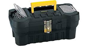 Rimax Heavy Duty Box Black & Yellow 16" X 7.25" X 8" - 10007063 MEGA