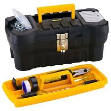 Rimax Heavy Duty Box Black & Yellow 16" X 7.25" X 8" - 10007063 MEGA