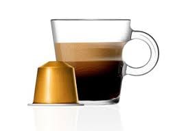 Nespresso Buenos Aires Lungo Coffee Capsules is a fragrant and balanced blend of washed Colombian Arabica that adds delicate fruit acidity and lightly fried Ugandan Robusta that adds malty cereals and sweet notes of popcorn to the mix - NESC-135-0296 Pie's Variety Store