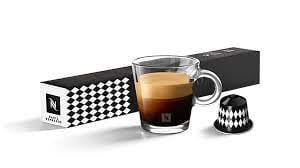 Nespresso Buenos Aires Lungo Coffee Capsules is a fragrant and balanced blend of washed Colombian Arabica that adds delicate fruit acidity and lightly fried Ugandan Robusta that adds malty cereals and sweet notes of popcorn to the mix - NESC-135-0296 Pie's Variety Store
