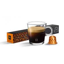 Nespresso Buenos Aires Lungo Coffee Capsules is a fragrant and balanced blend of washed Colombian Arabica that adds delicate fruit acidity and lightly fried Ugandan Robusta that adds malty cereals and sweet notes of popcorn to the mix - NESC-135-0296 Pie's Variety Store