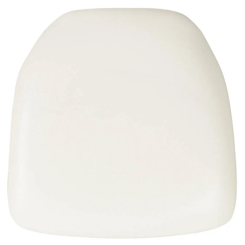 Hard White Vinyl Chiavari Chair Cushion - BH-WH-HARD-VYL-GG ADRIAN'S ELECTRONICS