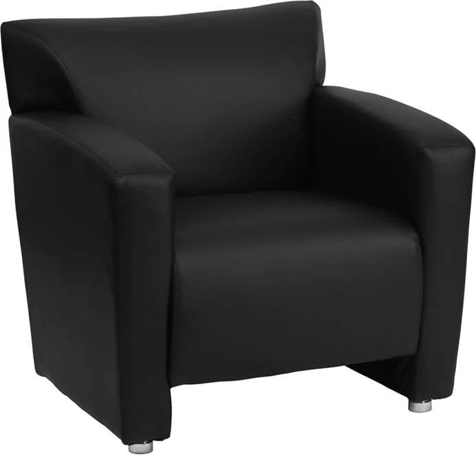 HERCULES Majesty Series Black LeatherSoft Chair - 222-1-BK-GG Pie's Variety Store