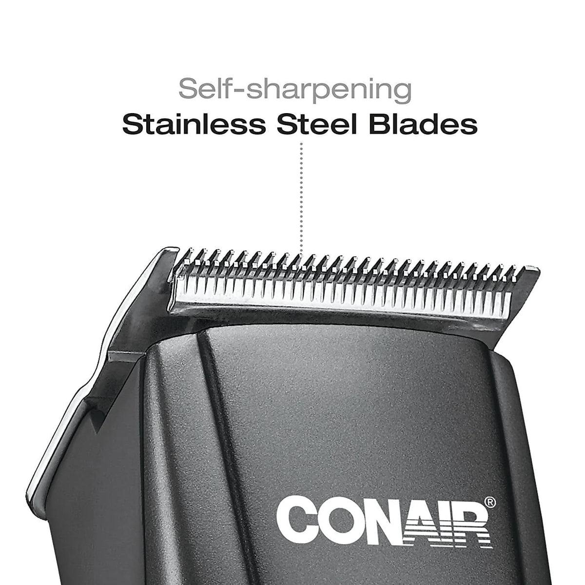 Conair Simple Cut 12-Piece Haircut Kit has everything you need to achieve professional haircuts at home. Its powerful magnetic motor clipper with stainless steel blades for long lasting cutting precision - C-HC108RGB Elegant AccScents