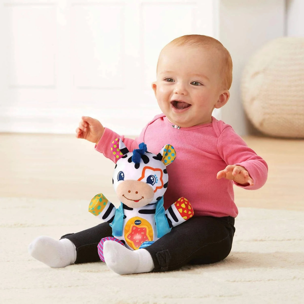 VTech Lights and Stripes Zebra - 80-513503 Pie's Variety Store