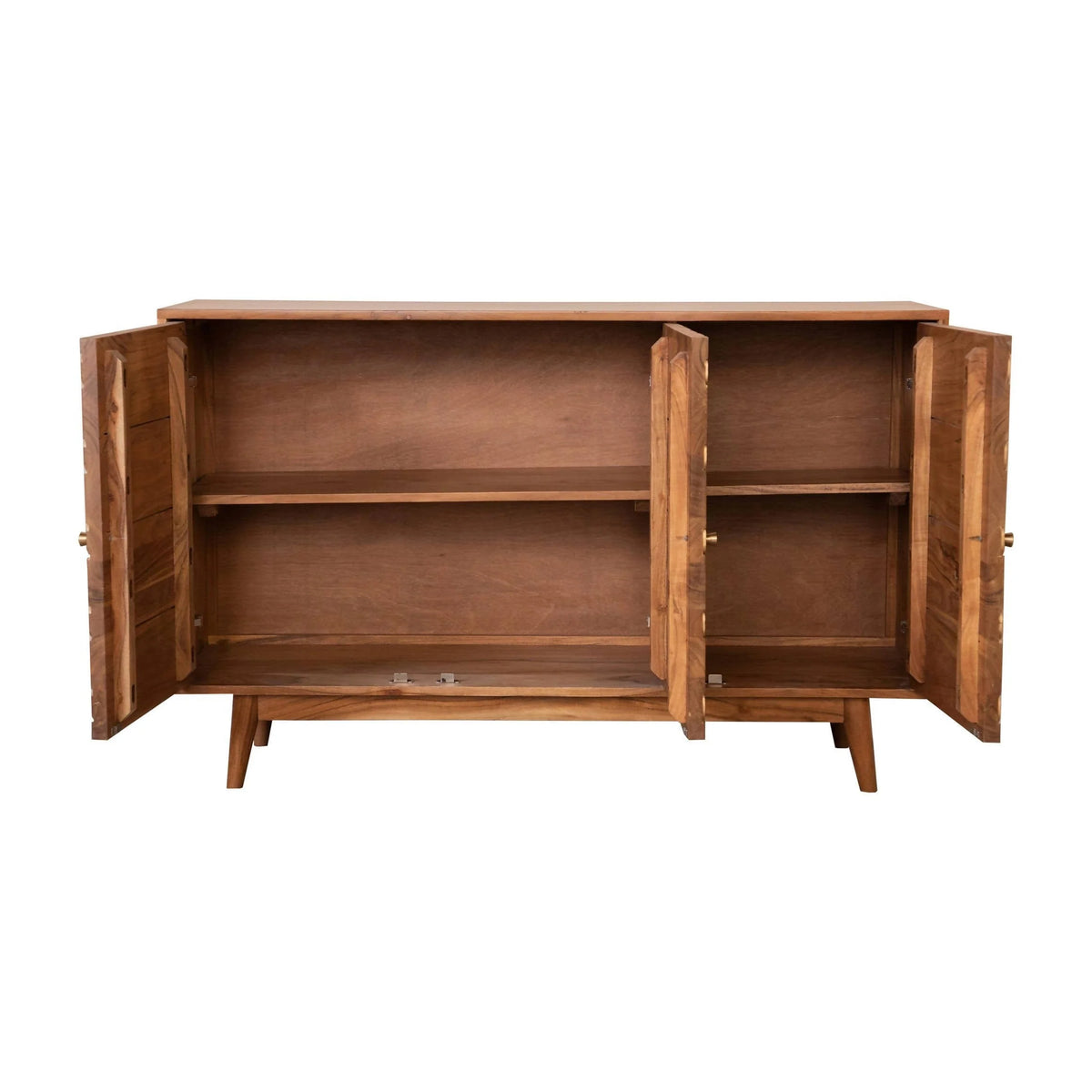 Rectangular 3-Door Accent Cabinet Natural - 953435 Pie's Variety Store