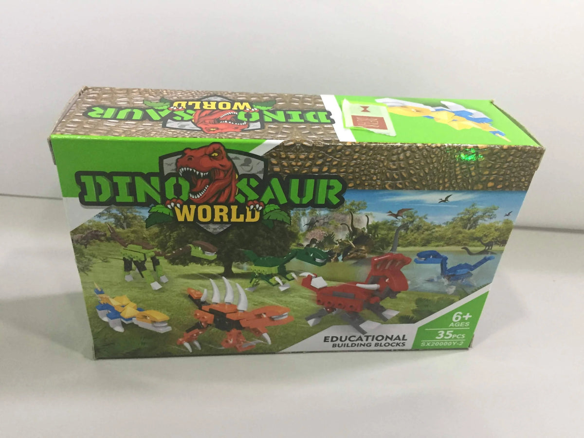 Dinosaur World Educational Building Blocks - SX20000Y-2 Hannah Frederick