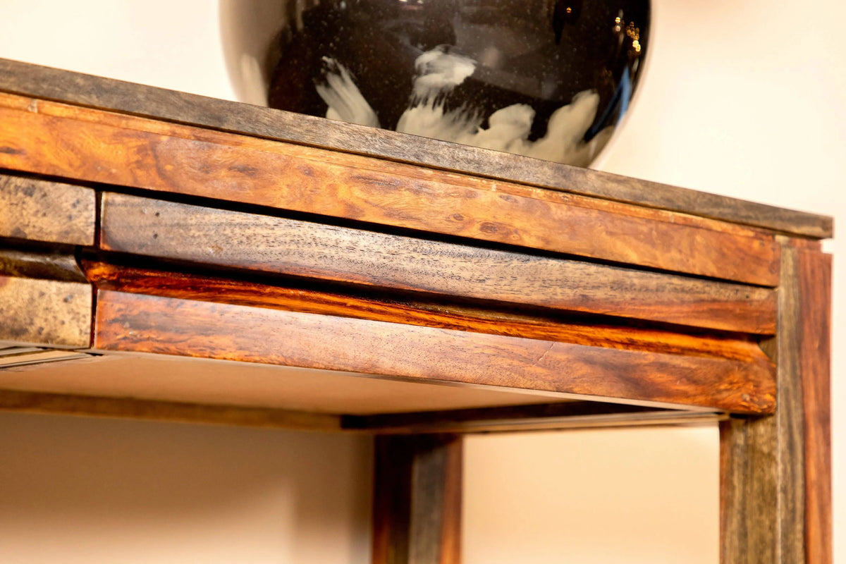 Rectangular 2-Drawer Console Table Warm Chestnut - 935867 Pie's Variety Store