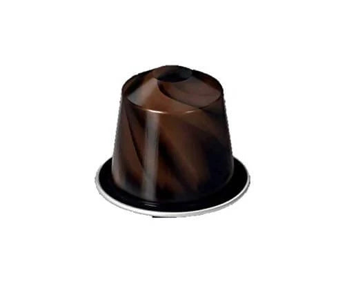 Nespresso Barista Creations Corto Coffee Capsules are inspired by the dark roasted tastes and thick textures created by the expert baristas of Spain. A blend of African Arabicas & Robusta were roasted long & dark to create a powerful taste NESC-1044 Corto Elegant AccScents