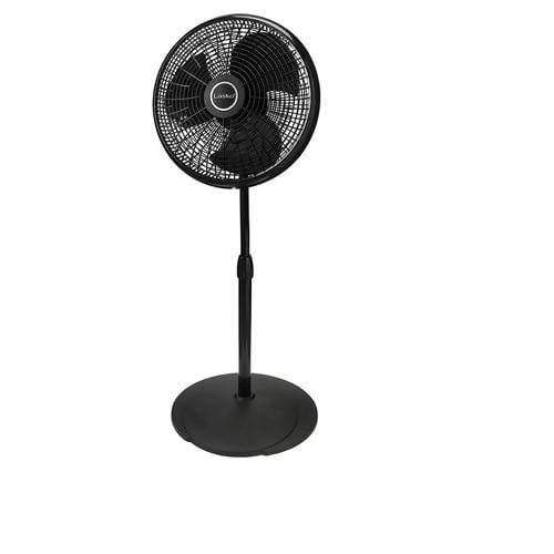 Lasko Pedestal Fan Black 16 Inches Oscillating Stand Fan w/Remote 16 in-Black 3 Speed Settings / 414439 dayana sifontes