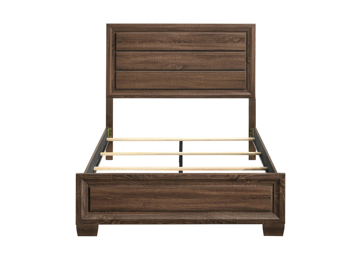 Brandon Full Panel Bed Medium Warm Brown - 205321F Pie's Variety Store