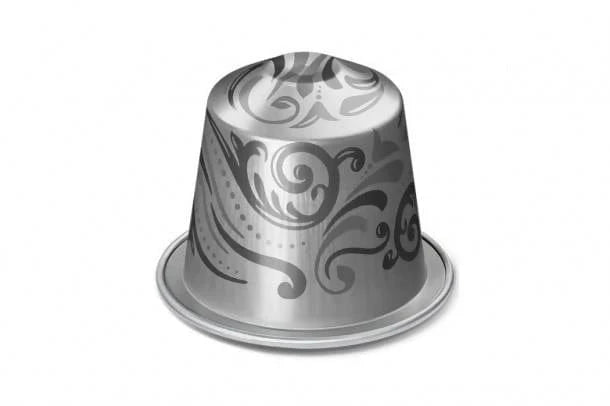 Nespresso Buenos Aires Lungo Coffee Capsules is a fragrant and balanced blend of washed Colombian Arabica that adds delicate fruit acidity and lightly fried Ugandan Robusta that adds malty cereals and sweet notes of popcorn to the mix - NESC-135-0296 Pie's Variety Store
