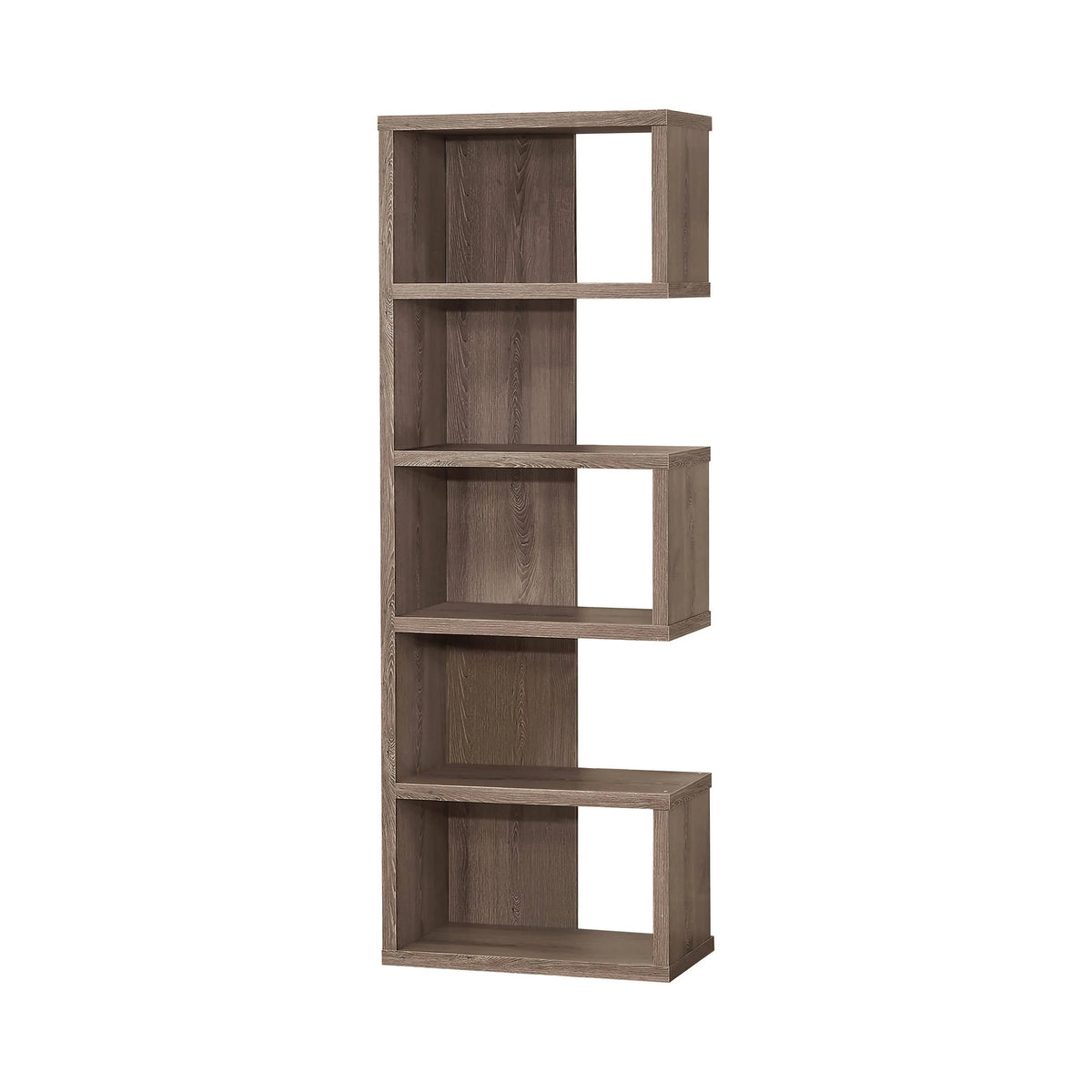 this bookcase brightens up a contemporary space - Weathered Grey - 800552 Pie's Variety Store