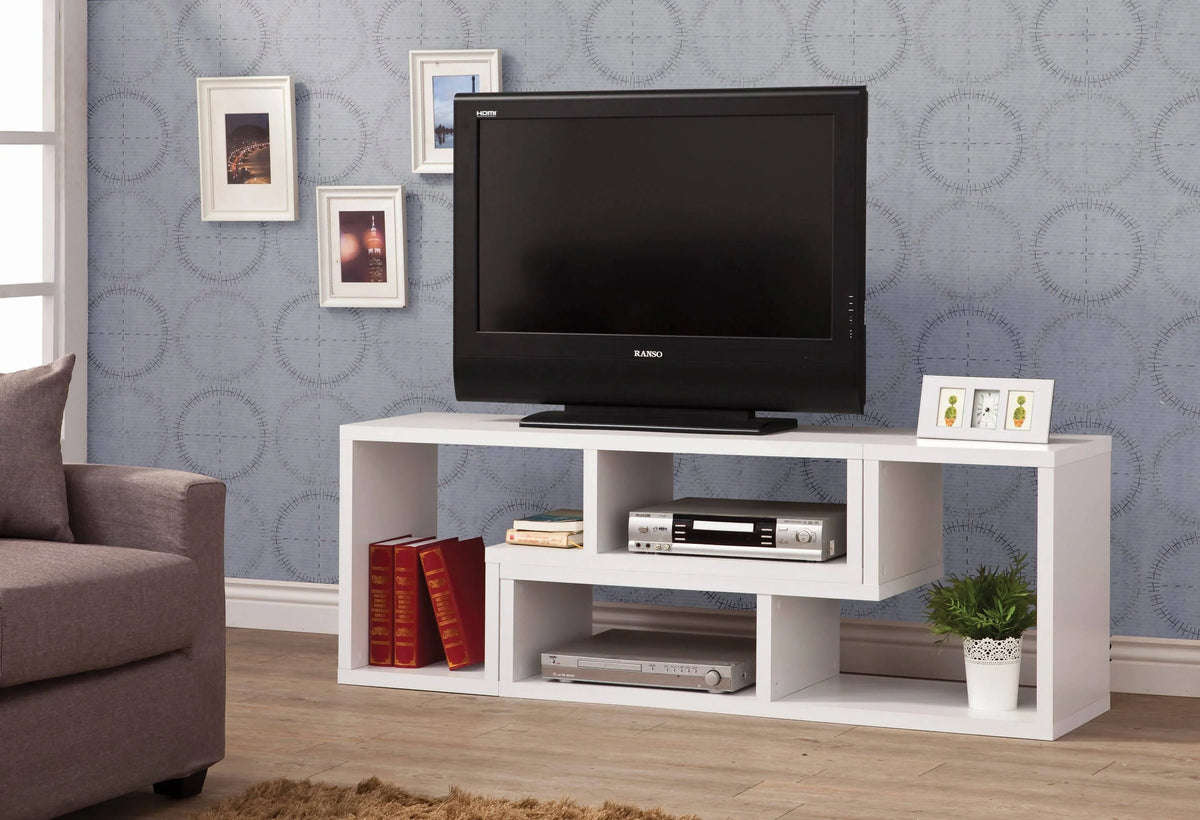 Convertible TV Console And Bookcase Cappuccino - 800329 Pie's Variety Store