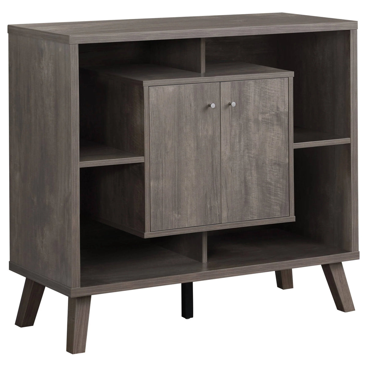 Accent Cabinet With Open Compartment Hazelnut - 953321 Pie's Variety Store