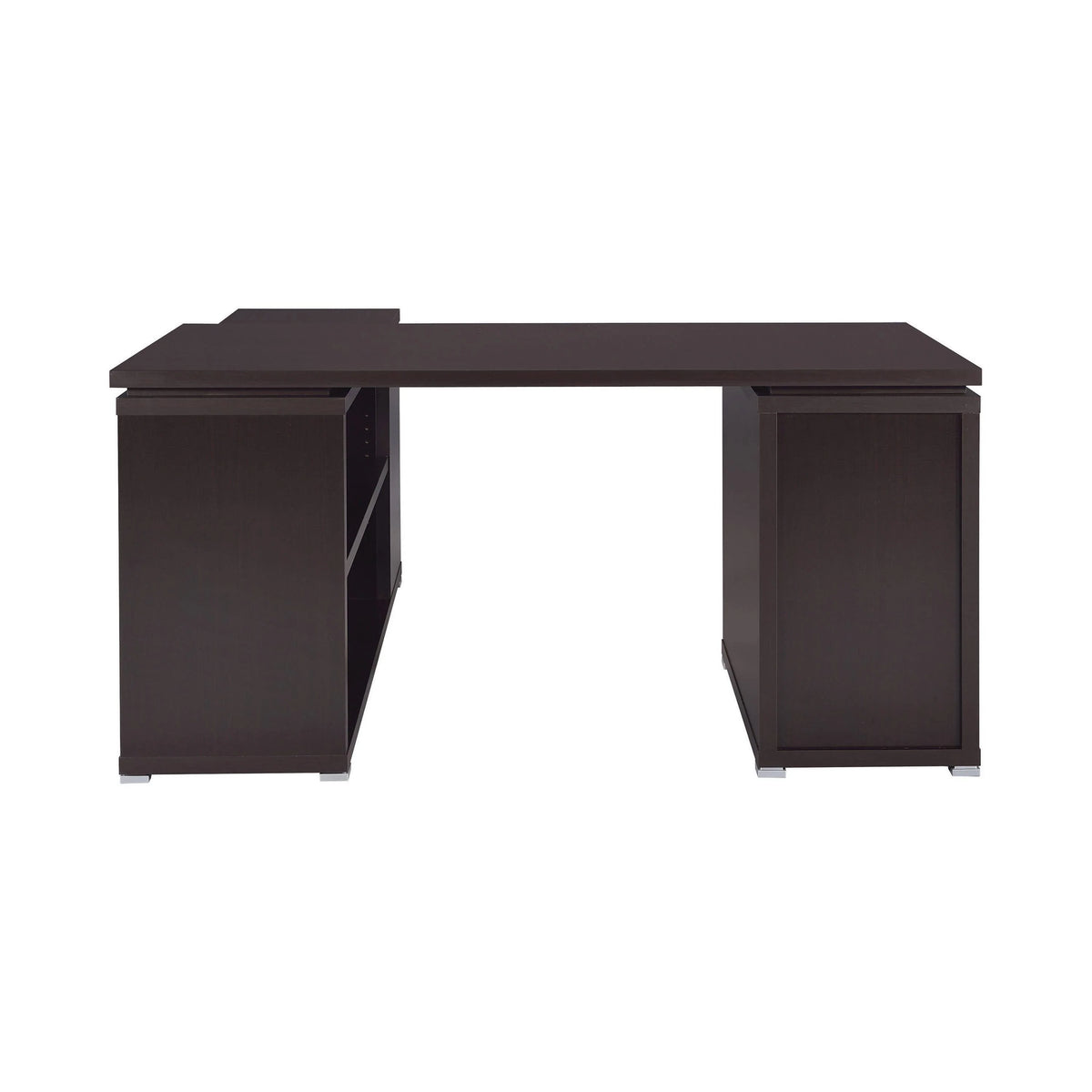 Yvette L-Shape Office Desk White - 800516 Pie's Variety Store