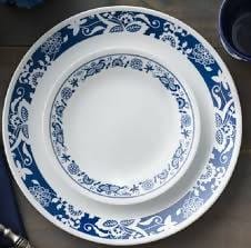 Corelle Classic Dinnerware Set 16pcs True Blue - 07116008174 Pie's Variety Store