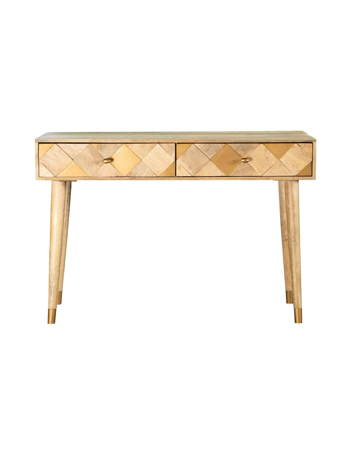 Rectangular Storage Console Table Natural - 933460 Pie's Variety Store