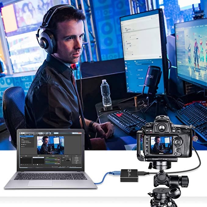 1080p 60fps Video Recorder for Gaming/Live Streaming/Video Conference