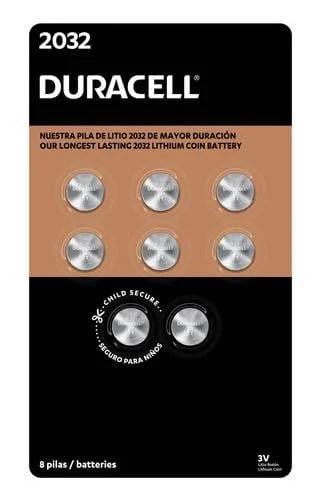 Duracell/Duracell Lithium Coin Batteries 8 Units Duracell 2032 3V Lithium Bitter Coated Battery Pack 1pc/413794 dayana sifontes