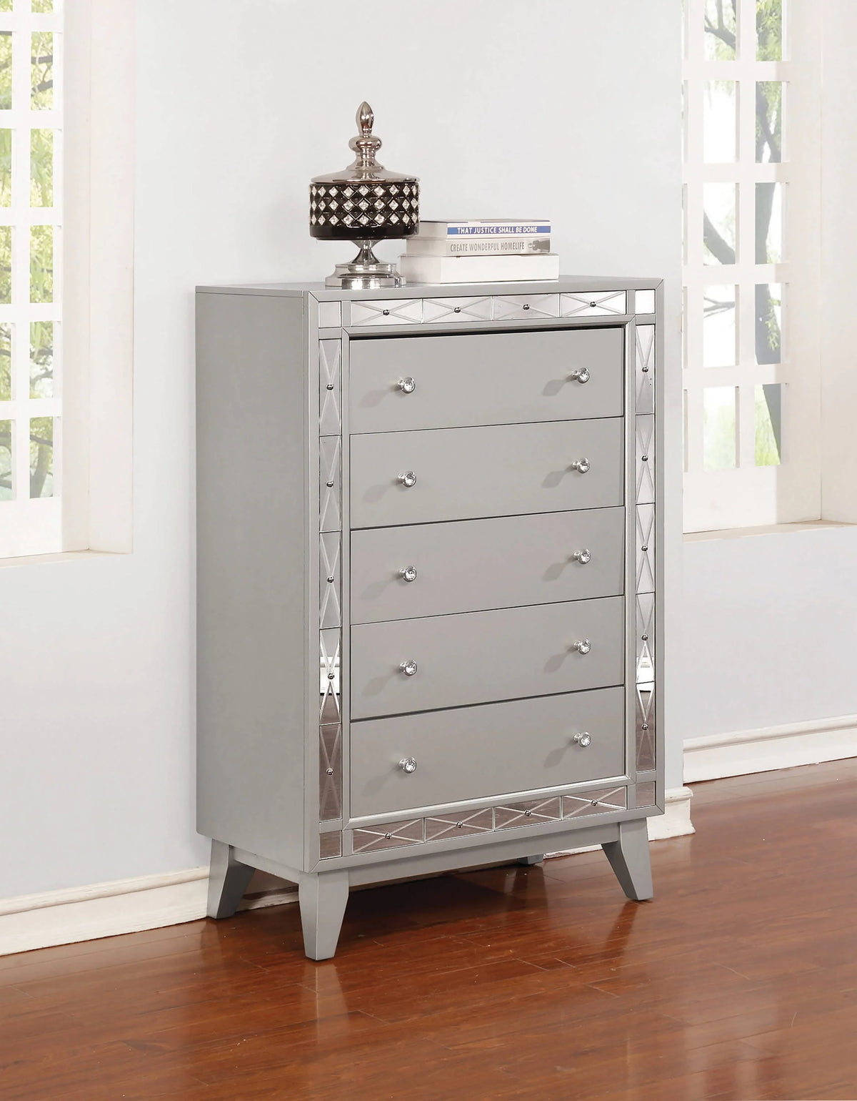 Five Large Drawers Offer Plenty Of Convenient Space For Storage. Leighton SKU: 204925 coastmega