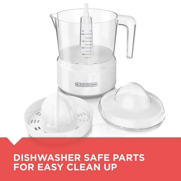 Black And Decker 32oz. Citrus Juicer CJ65 - 05087581839 Pie's Variety Store