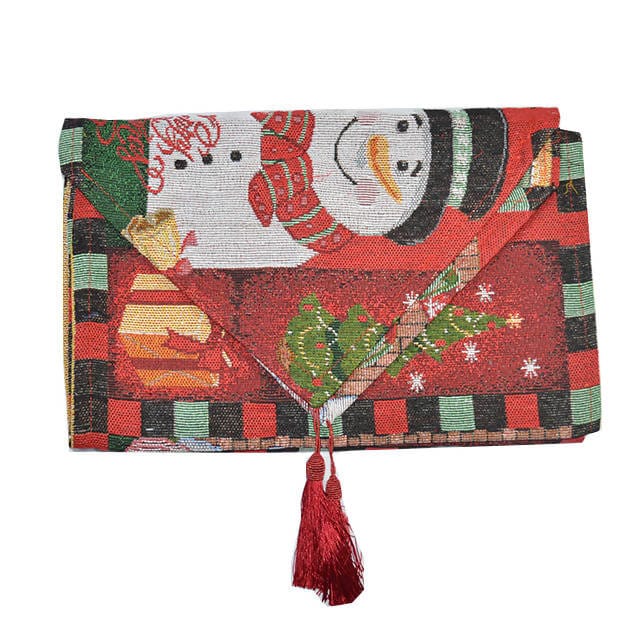 Christmas Kitchen Decorative Fabric Table Runners 12x72" Assorted