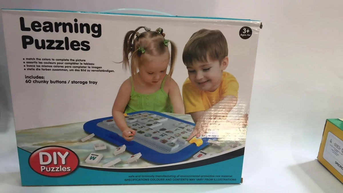 Learning Puzzle for Kids ages 3+ -672 Hannah Frederick