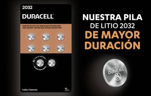 Duracell/Duracell Lithium Coin Batteries 8 Units Duracell 2032 3V Lithium Bitter Coated Battery Pack 1pc/413794 dayana sifontes