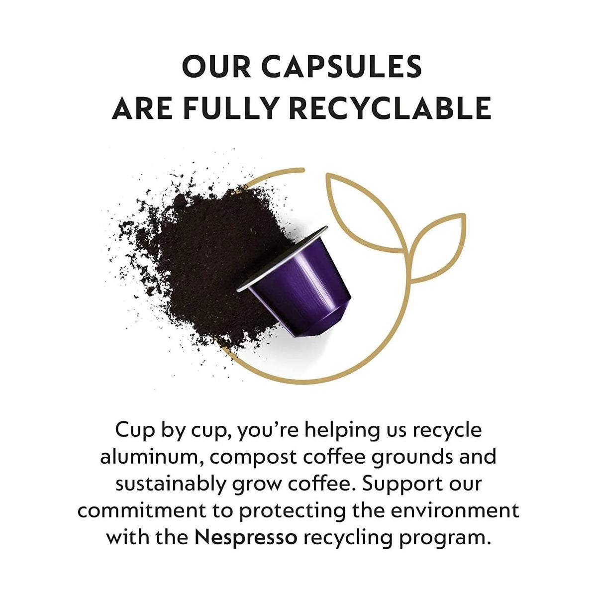 Dark Roast Coffee Capsules (Pack of 50) are is made from a selection of the best Arabicas from South and Central Americas that enriches this blend with intense