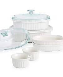 Corning Ware French White Oval Bakeware 10pcs - 07116008761 Pie's Variety Store