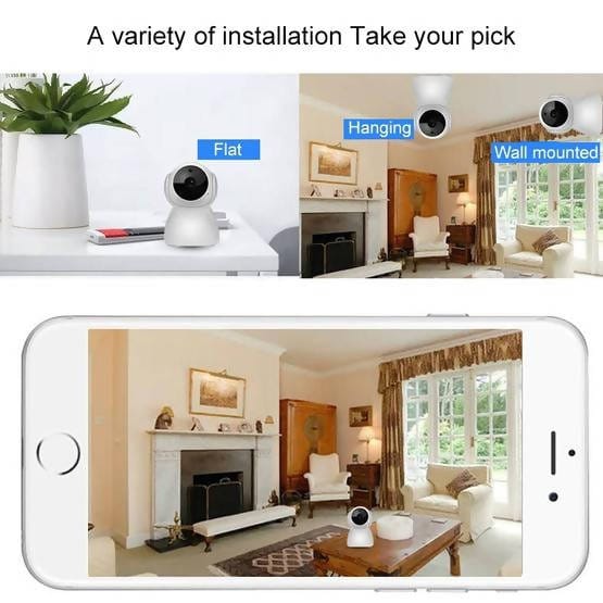V380 1080P Wireless Camera HD Night Vision Smart Wifi Mobile Phone Remote Housekeeping Shop Monitor - V3801080P Pie's Variety Store