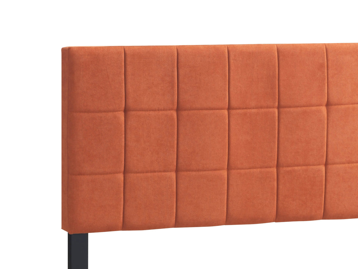 Fairfield Full Upholstered Panel Bed Orange - 305951F A-Z Store Nadia