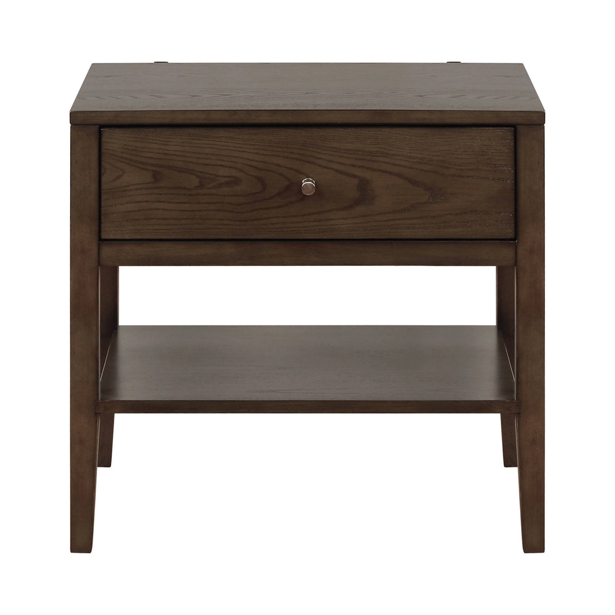 Lompoc 1-Drawer Nightstand Ash Brown - 204562 Pie's Variety Store