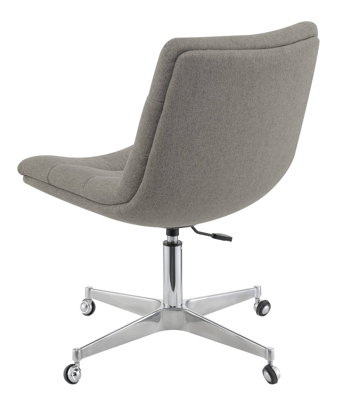 Tufted Cushion Office Chair Grey The adjustable base allows you to easily place it into the perfect position for productivity.- 880073 Pie's Variety Store