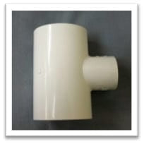 PVC Reducing Tee SCH 40 MEGA